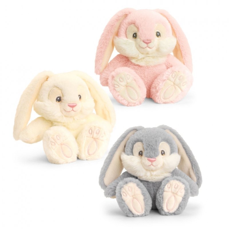 Keeleco Patchfoot Rabbit - 15cm - by Keel Toys