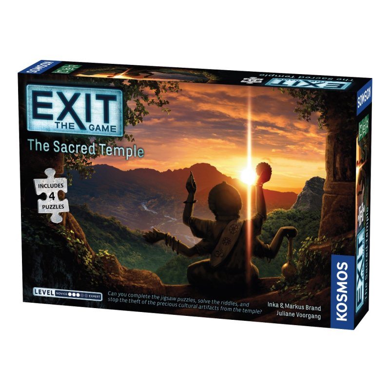 EXIT: The Sacred Temple Game with Puzzle