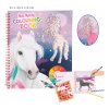 Miss Melody Colouring Book with Sequins - by Depesche