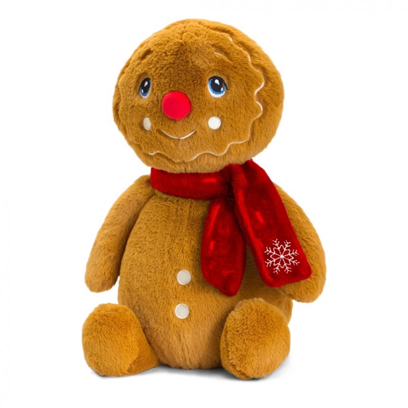 Keeleco Gingerbread Man with Scarf - 25cm - by Keel Toys