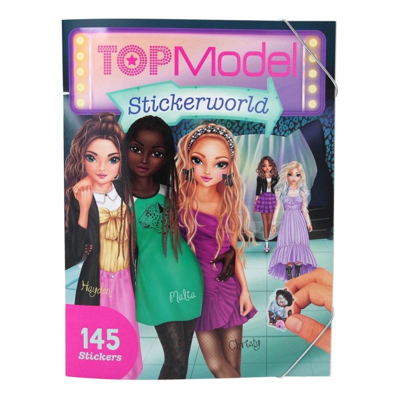 Top Model Stickerworld Book - by Depesche