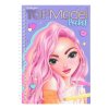 Top Model Pocket Colouring Book - Purple - by Depesche