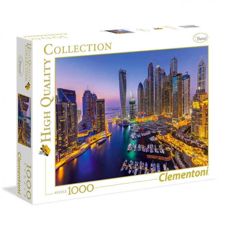 Dubai Skyscrapers Puzzle - 1000 Pieces - by Clementoni