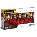 La Casa De Papel Panorama Puzzle - 1000 Pieces - by Clementoni - A Puzzle for Money Heist Fans