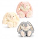 Keeleco Patchfoot Rabbit - 15cm - by Keel Toys - Eco-Friendly Cuddles for Little Hands