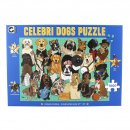 Celebri Dogs Puzzle - 1000 pieces - by Ginger Fox - Piece together the A-list cast of famous canines!