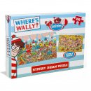 Where is Wally Mystery Puzzle - 250 pieces - Two puzzles in one!