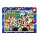 Marvellous World of Disney Puzzle - 1000 Pieces - by Educa - Unwind with a fairytale magic