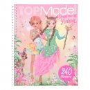 Top Model Dress Me Up Fantasy Sticker Book - by Depesche - Design fabulous outfits